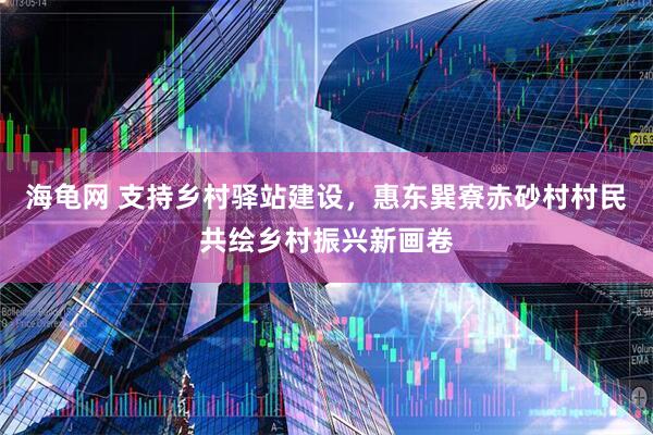 海龟网 支持乡村驿站建设，惠东巽寮赤砂村村民共绘乡村振兴新画卷