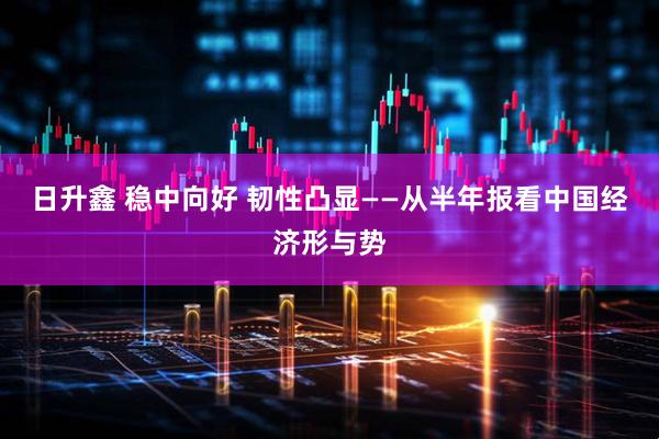 日升鑫 稳中向好 韧性凸显——从半年报看中国经济形与势