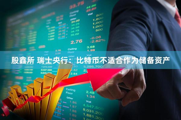 股鑫所 瑞士央行：比特币不适合作为储备资产